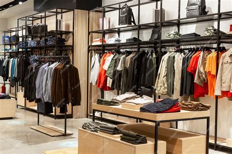 Inside Men's Clothing Store